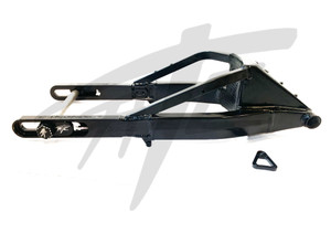 HAYABUSA STOCK SWINGARM 10-16" KANJI AXLE CAPS 1999-2007 SUZUKI HAYABUSA