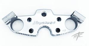 HAYABUSA CHROME DIAMOND CUT LOWERING TRIPLE TREE  2011 SUZUKI HAYABUSA