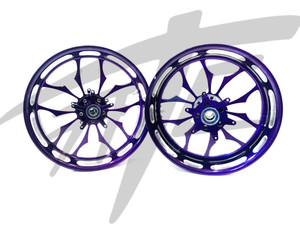GSXR 240 FAT TIRE ILLUSION PURPLE RECLUSE WHEELS 06-07 SUZUKI GSXR 600 750