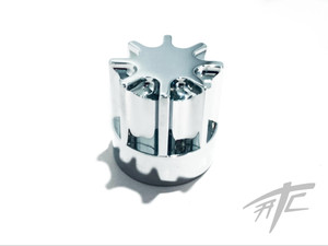 CAN-AM SPYDER SMOOTH CHROME HIDDEN KEY COVER 2008 CAN-AM SPYDER GS 990