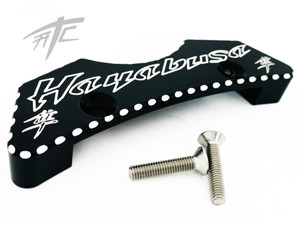 HAYABUSA BLACK CONTRAST DIAMOND CUT CENTER GAS TANK PAD 2008 SUZUKI HAYABUSA