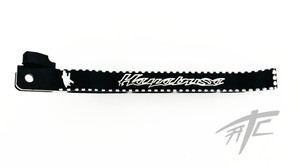 HAYABUSA ENGRAVED BLACK DIAMOND CUT STOCK LENGTH KICKSTAND 2007 SUZUKI HAYABUSA