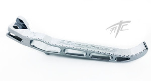 HAYABUSA ENGRAVED CHROME DIAMOND CUT STOCK LNGTH KICKSTAND 2013 SUZUKI HAYABUSA