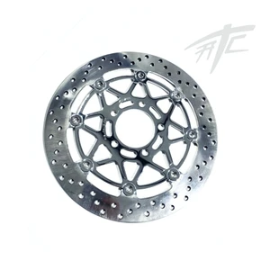 GSXR1000 CHROME PLATED OEM FRONT BRAKE ROTOR DISC 2003-2004 SUZUKI GSXR1000