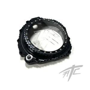 ZX-14 BLACK DIAMOND CUT SEE THROUGH CLUTCH COVER 2006-2011 KAWASAKI NINJA ZX-14