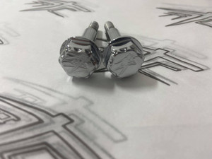 HAYABUSA CHROME DIAMOND CUT ATC CLUTCH & BRAKE LEVER PINS 1999 SUZUKI HAYABUSA