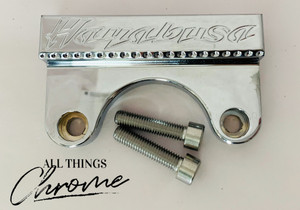 HAYABUSA ENGRAVED CHROME BRAKE BAR ELIMINATOR 2005 SUZUKI HAYABUSA