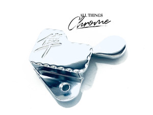 HAYABUSA CHROME DIAMOND CUT KICKSTAND SAFETY SWITCH COVER 2008 SUZUKI HAYABUSA