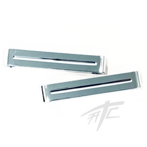 HARLEY CHROME 26" FENDER SPACER BRACKETS 2014 & up FLHR - Road King