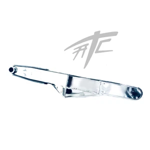 NINJA CHROME STEALTH 240 FAT TIRE EXTENDED SWINGARM 00-05 KAWASAKI NINJA ZX-12