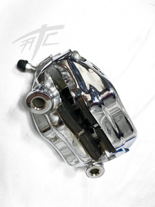 ZX14 OEM KAWASAKI CHROME PLATED RIGHT FRONT BRAKE CALIPER 06-11 NINJA ZX-14