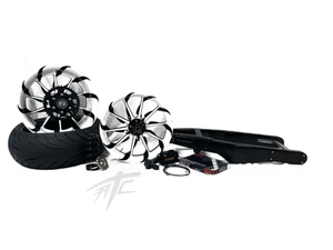 KAWASAKI 240 STEALTH ARM FAT TIRE KIT WHITE &BLACK TORNADO 2000-2005 NINJA ZX12R