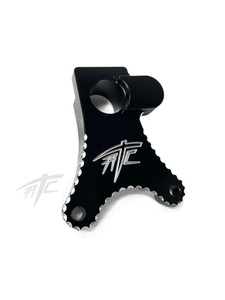 HAYABUSA ATC ENGRAVED BLACK CONTRAST CUT BRAKE HANGER 1999-2007 SUZUKI HAYABUSA