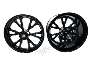 GSXR STOCK SIZE SOLID BLACK VANDETTA WHEELS 2009-2020 SUZUKI GSXR 1000