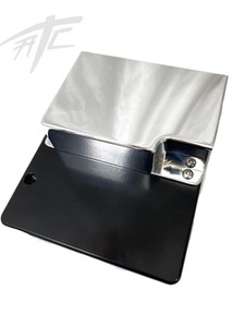 *CLOSEOUT* BLACK AND CHROME SMOOTH ECM COVER 2015-2016 POLARIS SLINGSHOT