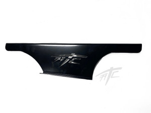 HAYABUSA BLACK ATC CUT OUT 17" CHAIN GUARD FAT TIRE KITS 99-07 SUZUKI HAYABUSA