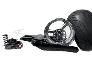 HAYABUSA 300 STEALTH FAT TIRE KIT CHROME REPLICA WHEEL 1999-2007 SUZUKI HAYABUSA