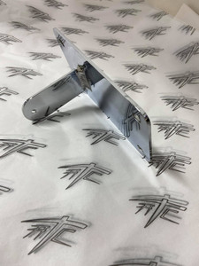 HAYABUSA CHROME PEG MOUNT BILLET TAG BRACKET 13-20 SUZUKI HAYABUSA ABS