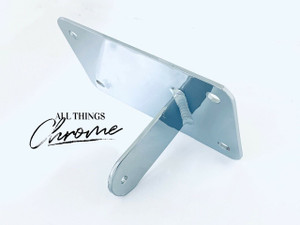 CHROME PEG MOUNT BILLET TAG BRACKET FOR 2004-2008 YAMAHA YZF R1