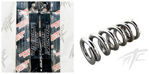 ROARING TOYZ BLACK LOWERING LINKS & CHROME HEAVY DUTY SPRING 06-19 KAWASAKI ZX14