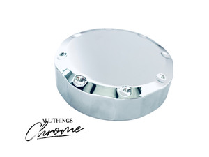 CHROME DIAMOND CUT FRONT BRAKE RESERVOIR CAP FOR 2022 YAMAHA MT10