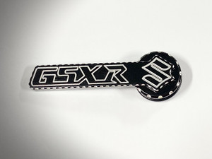 GSXR BLACK DIAMOND CUT RIGHT SIDE EXHAUST PLUG 09-21 SUZUKI GSXR 1000