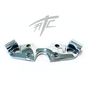 HAYABUSA CHROME OEM TOP TRIPLE TREE HANDLE HOLDER 2018 SUZUKI HAYABUSA
