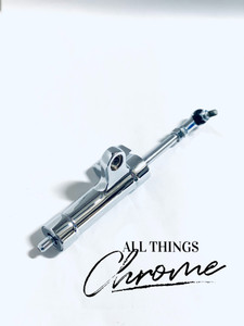 HAYABUSA OEM CHROME PLATED STEERING DAMPER STABILIZER 2017 SUZUKI HAYABUSA