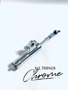 HAYABUSA OEM CHROME PLATED STEERING STABILIZER 2007 SUZUKI HAYABUSA