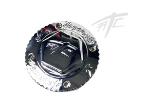 HAYABUSA CHROME ATC 3D DIAMOND CUT GAS CAP 2006 SUZUKI HAYABUSA