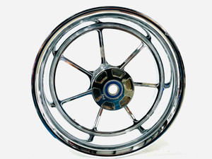 HAYABUSA 330 FAT TIRE CHROME REPLICA WHEEL PACKAGE GEN 3 22-24 SUZUKI HAYABUSA