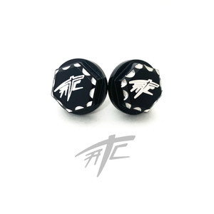 HAYABUSA BLACK CONTRAST DIAMOND CUT WINDSCREEN BOLTS  2022-2024 SUZUKI HAYABUSA