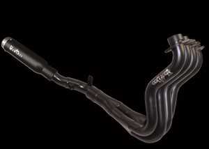 Hayabusa Voodoo Mini Meg Full Exhaust System 4 into 1 Black 2022 Suzuki Hayabusa