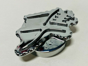 CHROME 3D KANJI LOGO SPEEDO SENSOR COVER 08-20 SUZUKI HAYABUSA *DISCOUNT