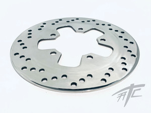 HAYABUSA !EXCHANGE! POLISHED OEM REAR BRAKE ROTOR DISC 1999-2007 SUZUKI HAYABUSA