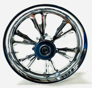 16" FRONT CHROME SMOOTH VANDETTA WHEEL - DISCOUNTED