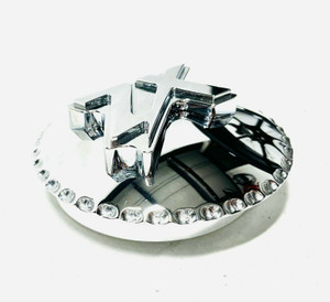ZX-14 SMOOTH CHROME BILLET FORK CAPS 2006-2020 KAWASAKI NINJA ZX