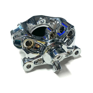 *EXCHANGE* CHROME OEM REAR BRAKE CALIPER, NO GUTS 2006-2022 KAWASAKI ZX-14