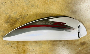 08-18 OEM Suzuki GSX1300R Hayabusa Left Side Tail Fairing Cover WHITE 47211-15H 