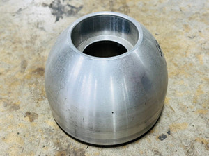 RC COMPONENTS RAW FRONT CONE HUB 00-07 HARLEY TOURING MODELS .565 CENTER