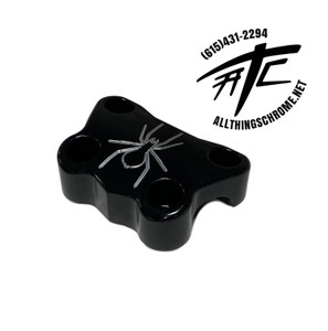 SPYDER BLACK CONTRAST HANDLE BAR CLAMP 2015-2022 CAN-AM SPYDER F3 / F3-T / F3-S