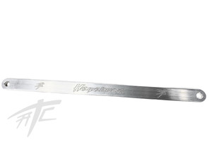 HAYABUSA ENGRAVED RAW BILLET BRAKE BAR 18" 1999-2007 SUZUKI HAYABUSA