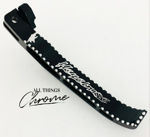 HAYABUSA BLACK CONTRAST DIAMOND CUT 2" SHORT KICKSTAND 2022-2026 SUZUKI HAYABUSA