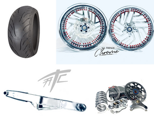 330 OSD CHROME "TWIST IT" KIT W/ RED RIVETS CHROME ARM 06-11 KAWASAKI NINJA ZX14 330 OSD CHROME "TWIST IT" KIT W/ RED RIVETS CHROME ARM 06-11 KAWASAKI NINJA ZX14