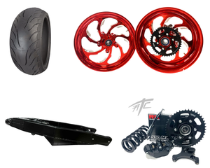 HAYABUSA 240 FAT TIRE KIT CANDY RED CONTRAST SAMURAI 2022-2026 SUZUKI HAYABUSA