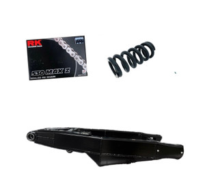 BLACK STEALTH 240 SWINGARM PACKAGE #1 2022-2026 SUZUKI HAYABUSA