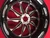  HAYABUSA 240 BLACK CONTRAST CUT LAUNCH WHEEL PACKAGE FOR 99-07 SUZUKI HAYABUSA