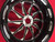  Suzuki 240 BLACK CONTRAST CUT LAUNCH WHEEL PACKAGE FOR 01-04 Suzuki GSXR1000