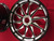  Suzuki 240 BLACK CONTRAST CUT LAUNCH WHEEL PACKAGE FOR 01-04 Suzuki GSXR1000