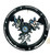 HAYABUSA 300 BLACK CONTRAST CUT KANJI WHEEL PACKAGE 2008-2012 SUZUKI HAYABUSA